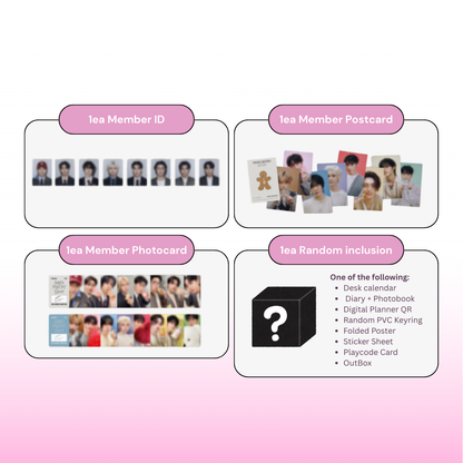 [ MEMBER SETS ] 2026 ATEEZ SEASON'S GREETINGS