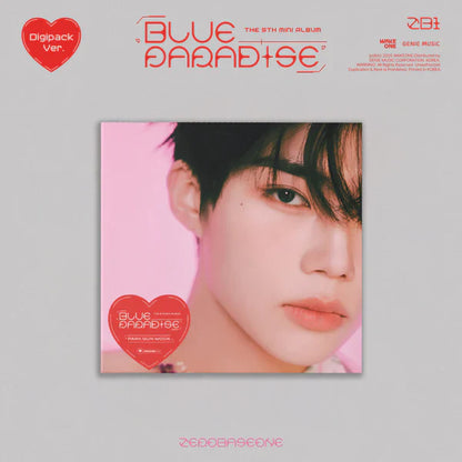 ZEROBASEONE - 5th mini album [BLUE PARADISE] (Digipack Ver.) (9 TYPES Random)