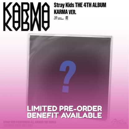 Stray Kids - 4th Full Album [KARMA] (KARMA VER.) (Limited VER.)