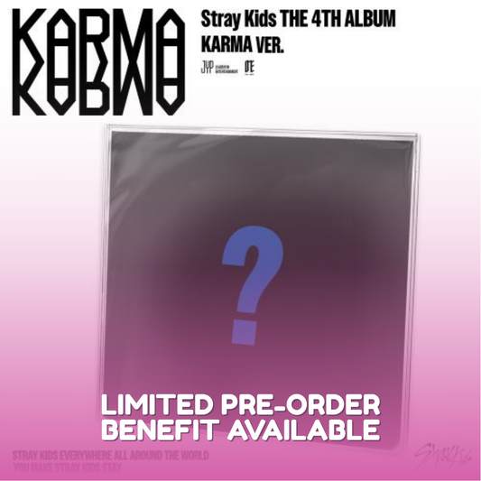 Stray Kids - 4th Full Album [KARMA] (KARMA VER.) (Limited VER.)
