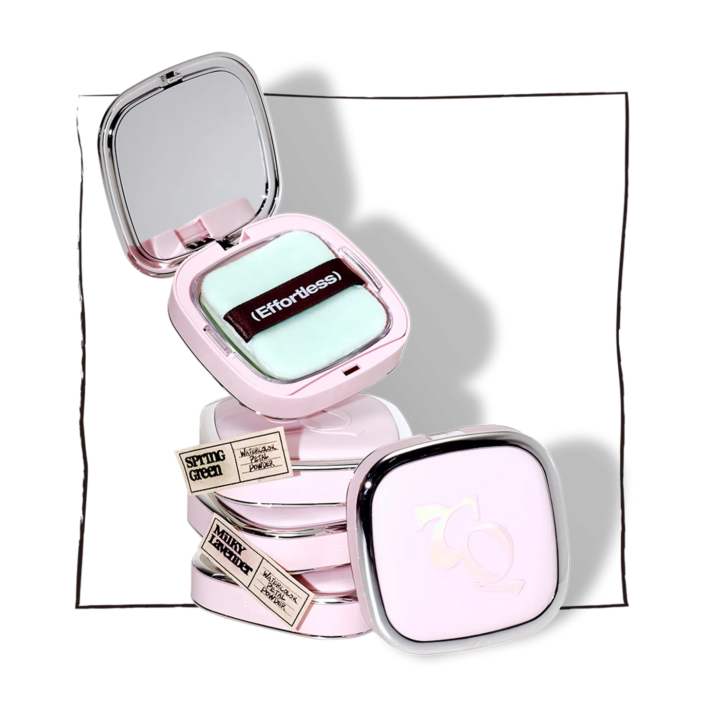 tooq Water Color Petal Powder Pact