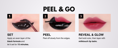 MilkTouch Black Peel Off Lip Tattoo