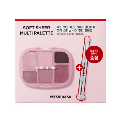 WAKEMAKE Soft Sheer Multi Palette