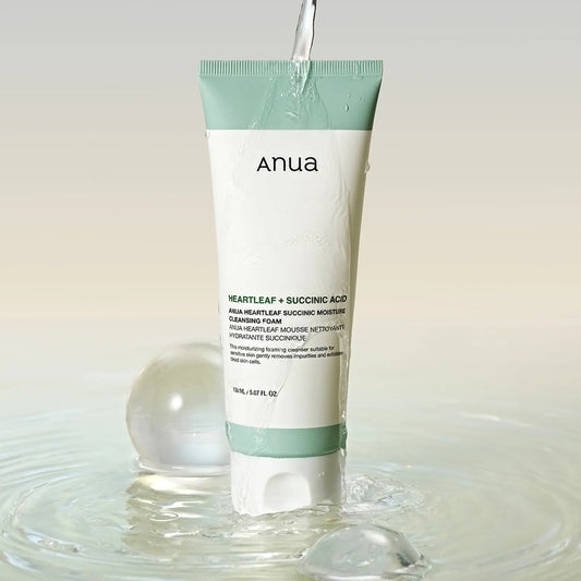 Anua Heartleaf Succinic Moisture Cleansing Foam 150ml