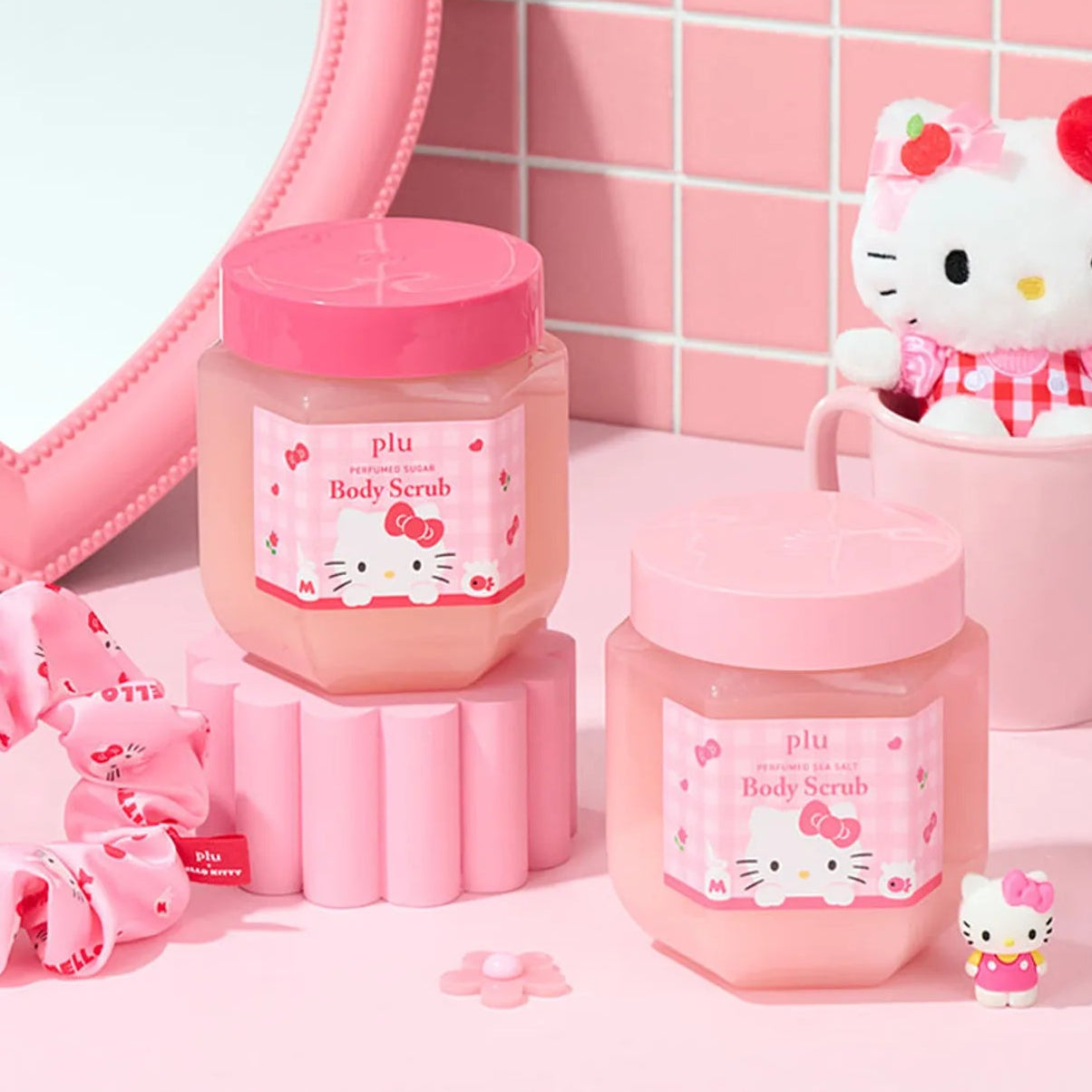 plu X Sanrio Perfumed Sugar Body Scrub