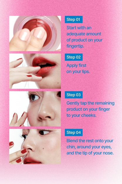 fwee Lip & Cheek Blurry Pudding Pot 🎁KEYRING