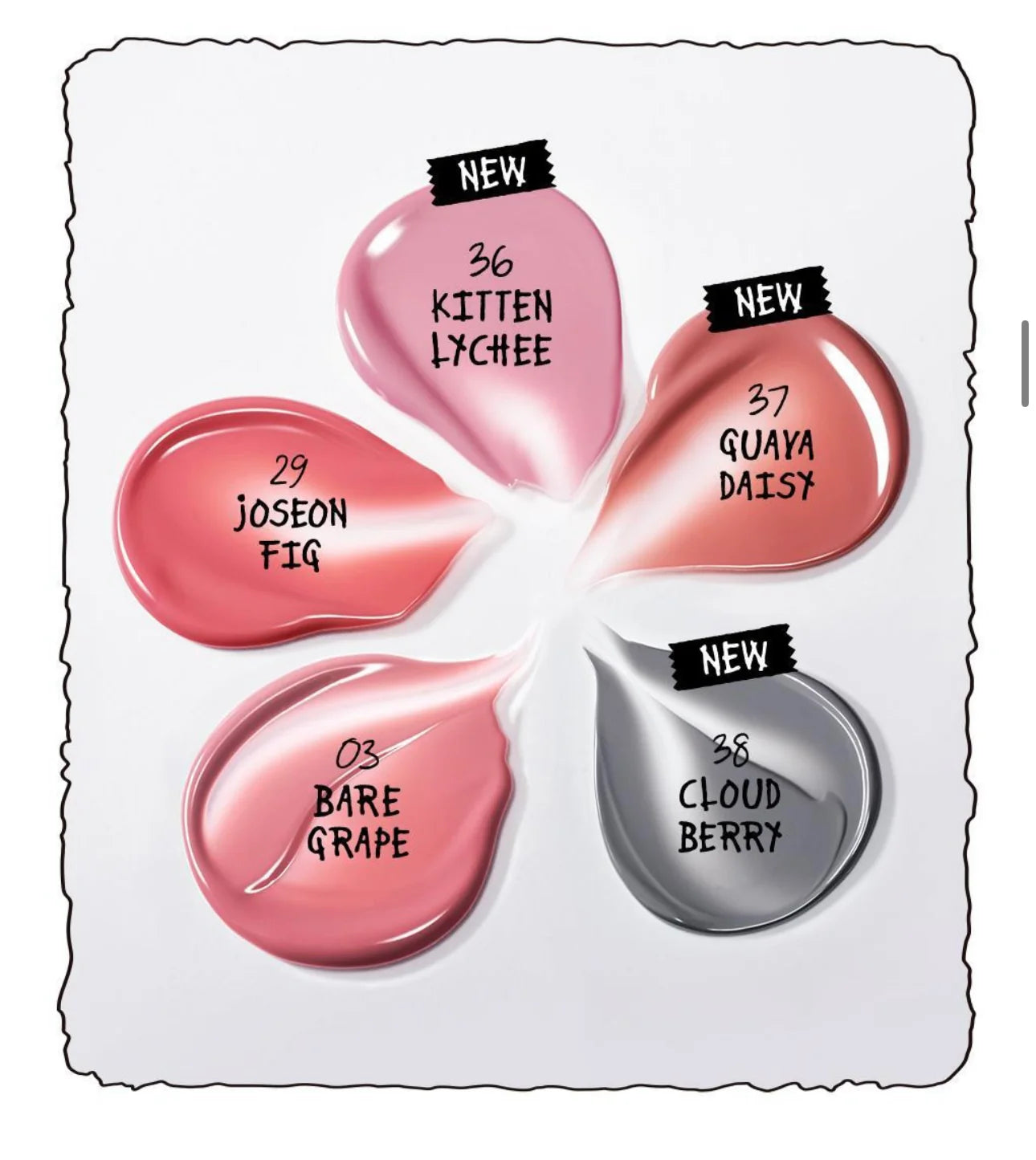 [ZO&FRIENDS EDITION] rom&nd The Juicy Lasting Tint