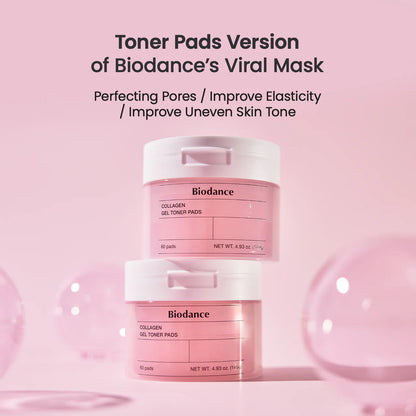 BIODANCE Bio Collagen Gel Toner Pad 60P + 🎁