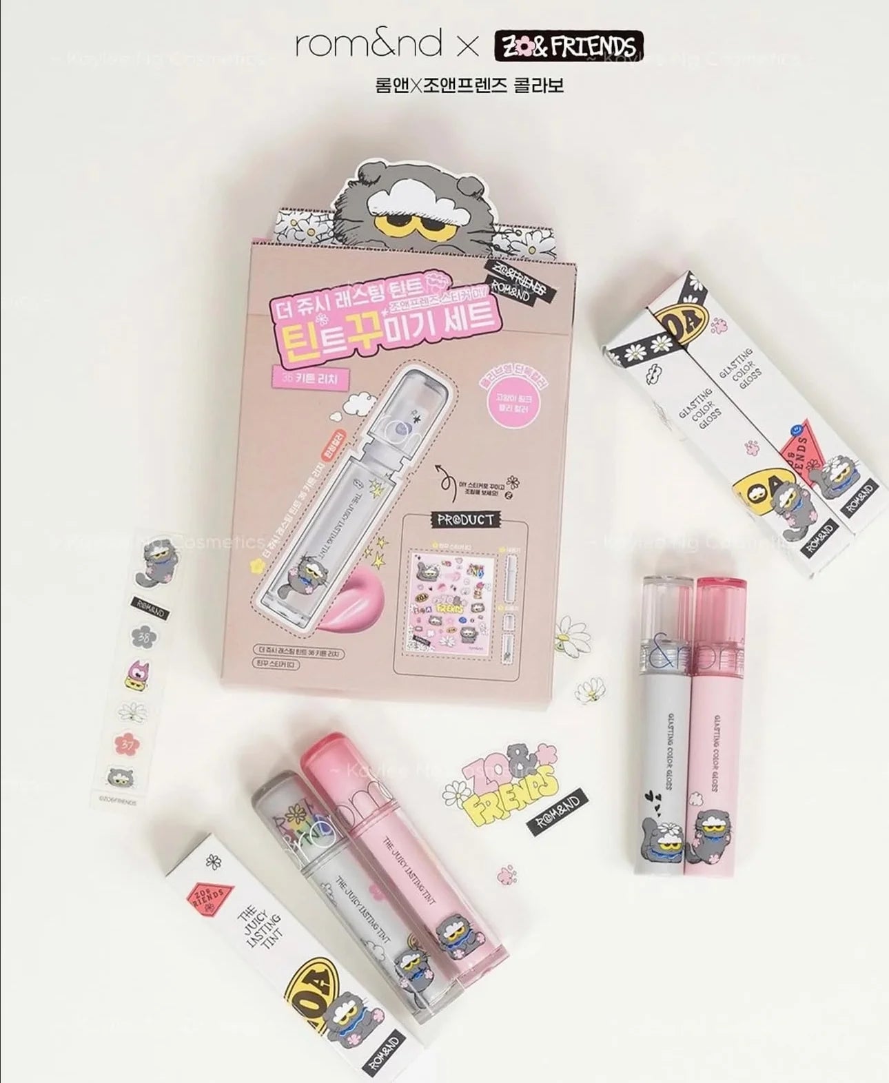 [ZO&FRIENDS EDITION] rom&nd The Juicy Lasting Tint
