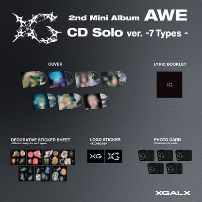 XG - 2ND MINI ALBUM [AWE] [SOLO VER]