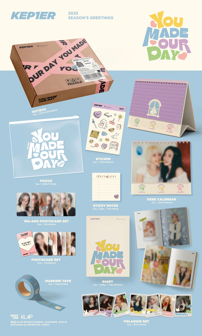 Kep1er 2025 SEASON'S GREETINGS [YOU MADE OUR DAY]