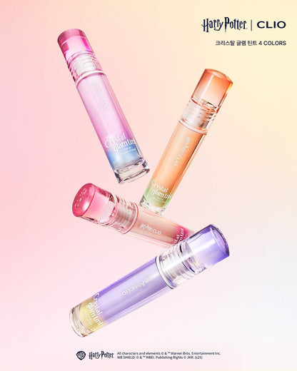 [HARRY POTTER X CLIO] CLIO CRYSTAL GLAM TINT SET  (+HONEYDUEK KEY RING AND PEN)