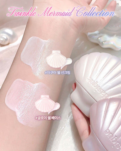 [Mermaid EDITION] dasique Glowy Shell Base 50ml