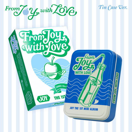 JOY (Red Velvet) - 1st mini album [From JOY, with Love] (Tin Case Ver.) (Smart Album)