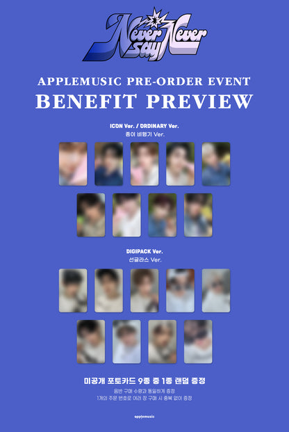 ZEROBASEONE - THE 1ST FULL ALBUM [NEVER SAY NEVER] (PHOTOBOOK Ver.) (2 TYPES Random)