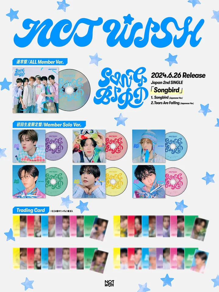 NCT WISH - JAPAN 2ND SINGLE ALBUM [Songbird] (LIMITED)