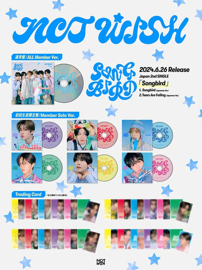 NCT WISH - JAPAN 2ND SINGLE ALBUM [Songbird] (LIMITED)