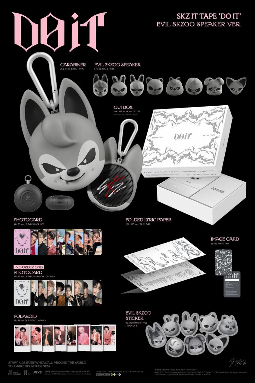 Stray Kids - SKZ IT TAPE 'DO IT' (EVIL SKZOO SPEAKER VER.)