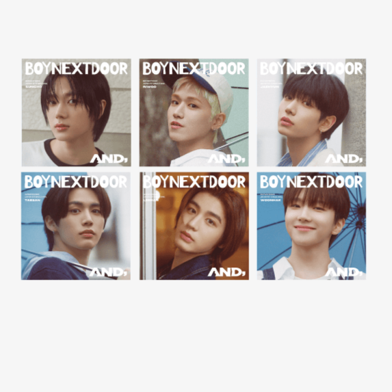 [JP] BOYNEXTDOOR - JAPAN 1ST SINGLE ALBUM [AND,] (MEMBER Ver.)