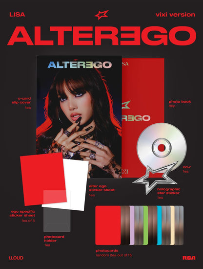 LISA (BLACKPINK) - LISA [Alter Ego -photobook vixi ver.]