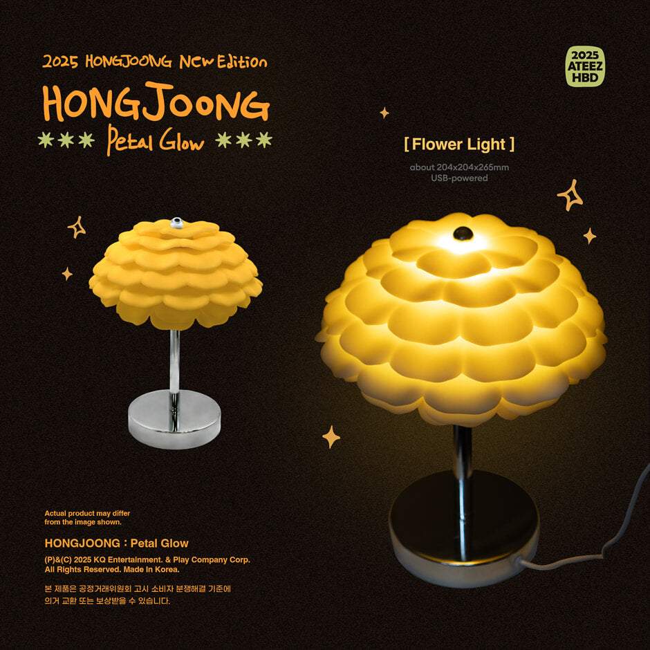 ATEEZ - 2025 BIRTHDAY MD [HONGJOONG : Petal Glow]