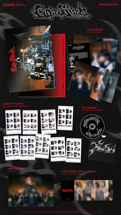 &TEAM - 3rd Single Album [Go in Blind] (LIMITED EDITION)