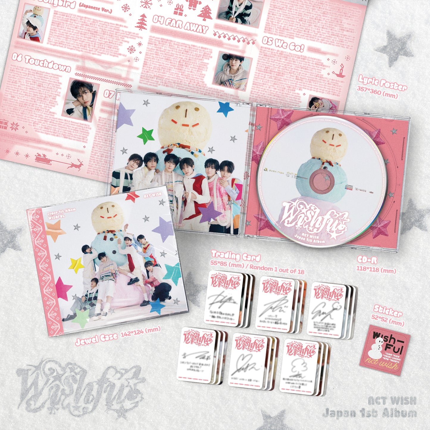 NCT WISH - Japan 1st Full Album [WISHFUL] (Standard Ver.)