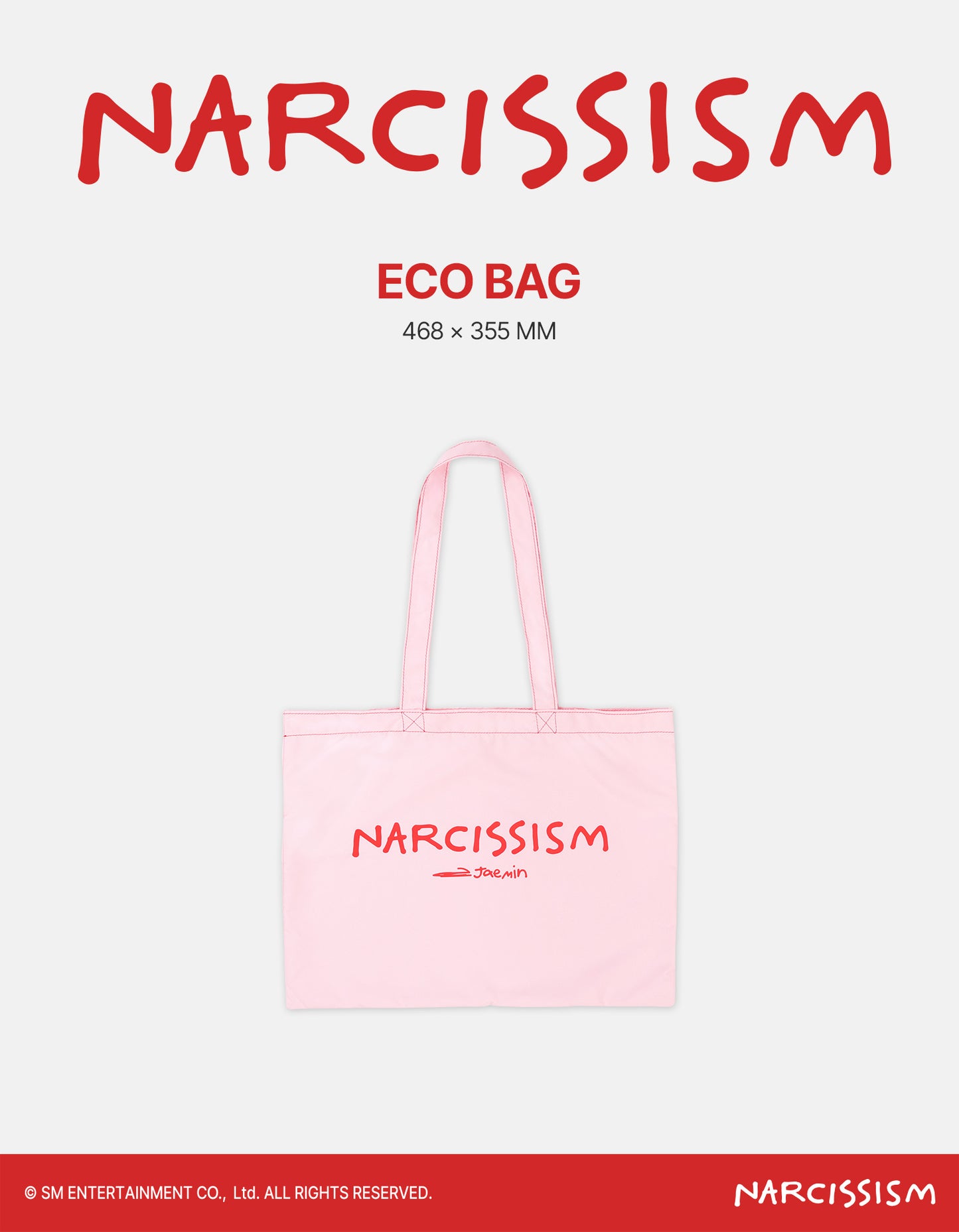 [NARCISSISM : JAEMIN 1st PHOTO EXHIBITION] ECO BAG (LOGO ver.)