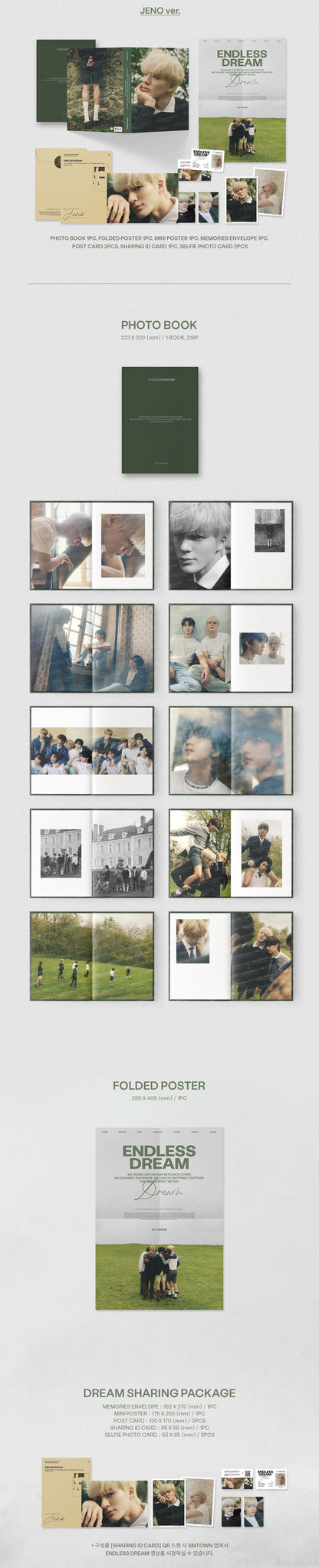 NCT DREAM - NCT DREAM PHOTOBOOK [ENDLESS DREAM]