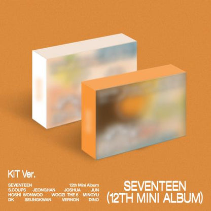 SEVENTEEN - 12th Mini Album [SPILL THE FEELS] (KiT Ver.) (2 TYPE Random)