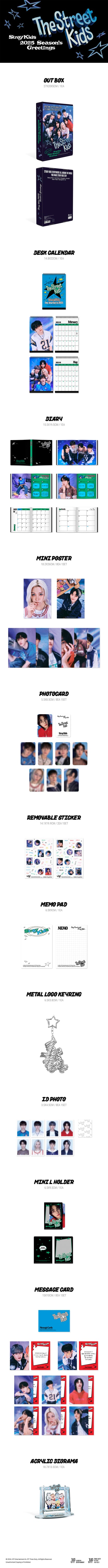 [BENEFIT] Stray Kids - 2025 SEASON'S GREETINGS [The Street Kids]