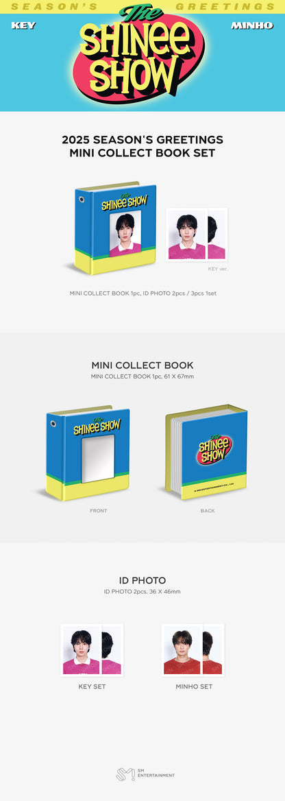 SHINee - [2025 SM ARTIST SEASON'S GREETINGS MD] SHINee MINI COLLECT BOOK SET