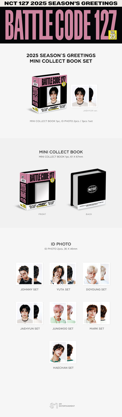 NCT 127 - [2025 SM ARTIST SEASON'S GREETINGS MD] NCT 127 MINI COLLECT BOOK SET