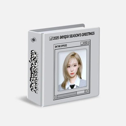 aespa - [2025 SM ARTIST SEASON'S GREETINGS MD] aespa MINI COLLECT BOOK SET