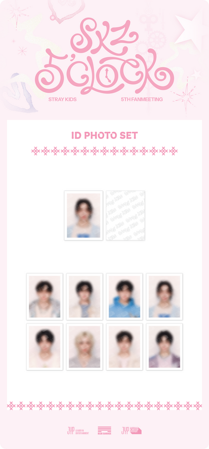 Stray Kids - Stray Kids 5th Fanmeeting [SKZ 5'CLOCK] (ID PHOTO SET)