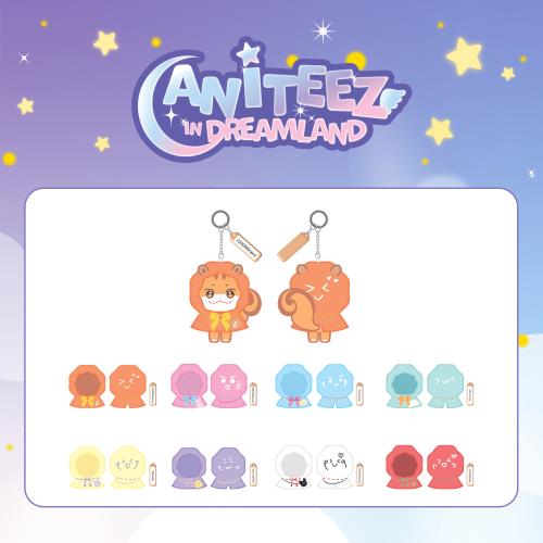 ATEEZ - OFFICIAL MD [ANITEEZ IN DREAMLAND] Keyring outfit (Wish cloak)