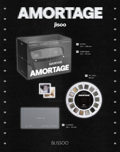 JISOO - mini album [AMORTAGE] (REELS Ver.)