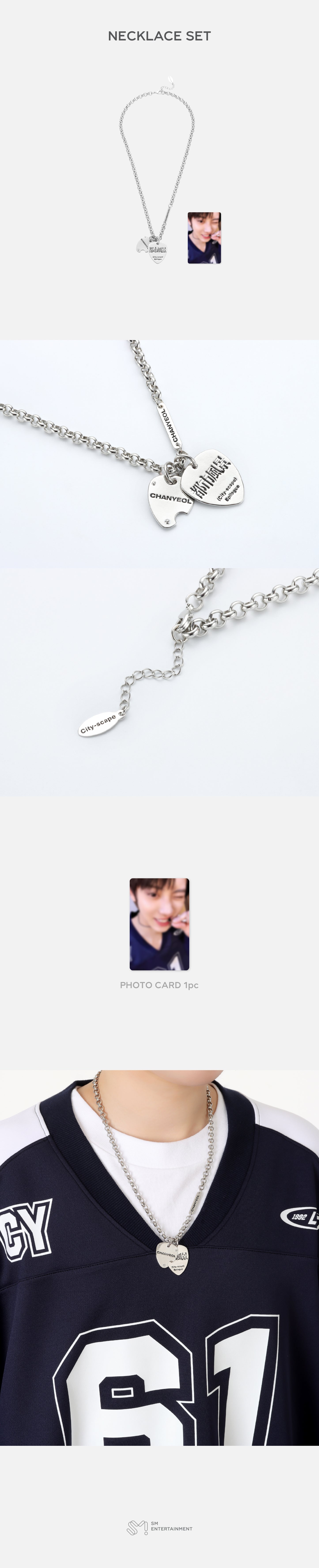 CHANYEOL - 2025 CHANYEOL LIVE TOUR : 都市風景 (City-scape) Epilogue MD (NECKLACE SET)