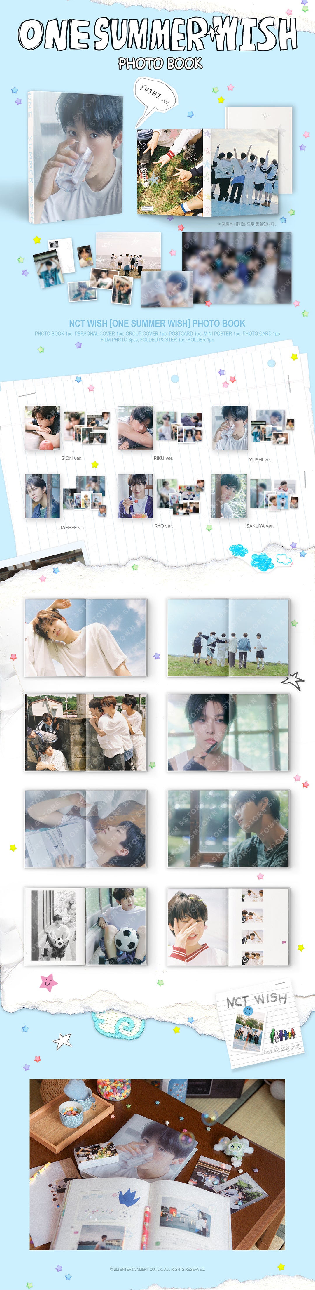 NCT WISH THE 1ST PHOTO EXHIBITION 'ONE SUMMER WISH' MD (PHOTO BOOK)