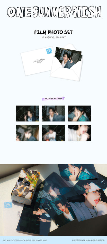 NCT WISH THE 1ST PHOTO EXHIBITION 'ONE SUMMER WISH' MD (FILM PHOTO SET)