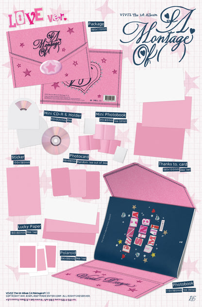 VIVIZ - The 1st Album ‘A Montage of ( )’ (LOVE ver.)