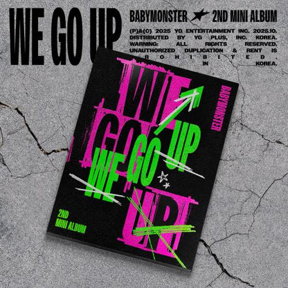 BABYMONSTER - 2nd MINI ALBUM [WE GO UP] (UP Ver.)