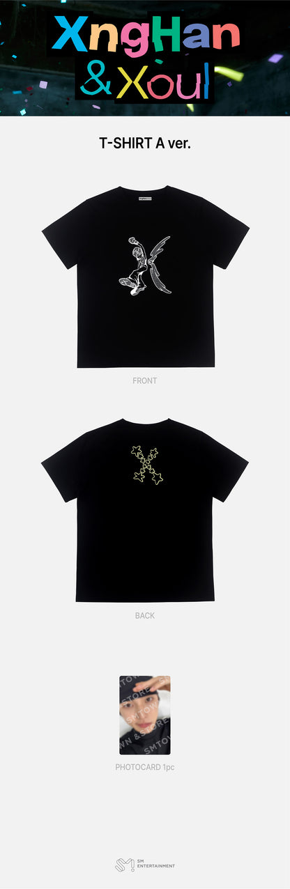 XngHan - 1st Single Album 'Waste No Time' Album MD (T-SHIRT _ A VER)