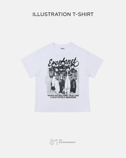 2025 EXO FANMEETING 'EXO'verse' (ILLUSTRATION T-SHIRT)