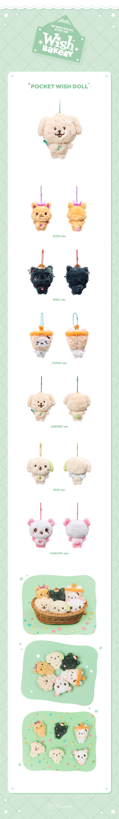 2026 NCT WISH [WISH BAKERY] POP-UP (POCKET WISH DOLL)