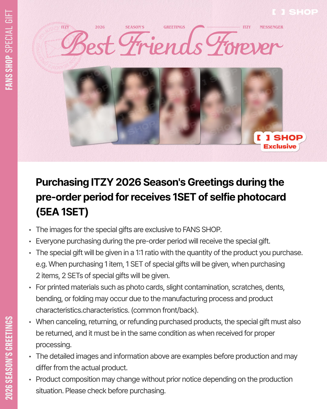 ITZY 2026 SEASON'S GREETINGS [Best Friends Forever]