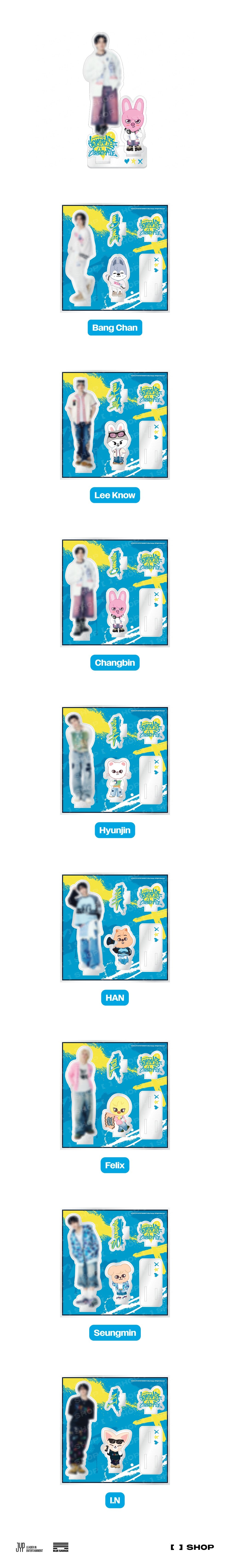 Stray Kids <dominATE : celebrATE> Merch (ACRYLIC STAND)