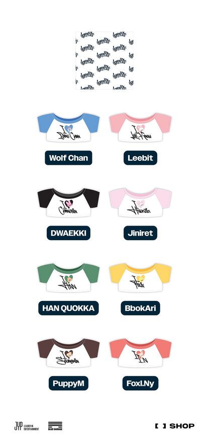 Stray Kids <dominATE : celebrATE> Merch (SKZOO STANDING PLUSH OUTFIT)