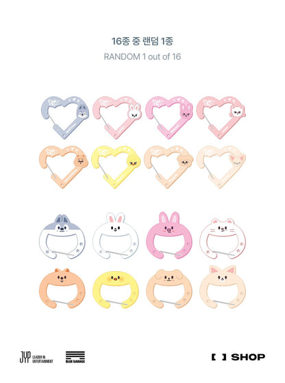 Stray Kids <dominATE : celebrATE> Merch (SKZOO SECRET ACRYLIC CARABINER)