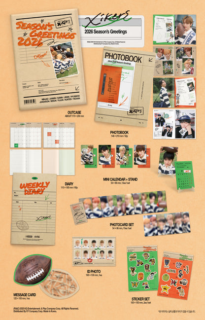 xikers 2026 SEASON`S GREETINGS